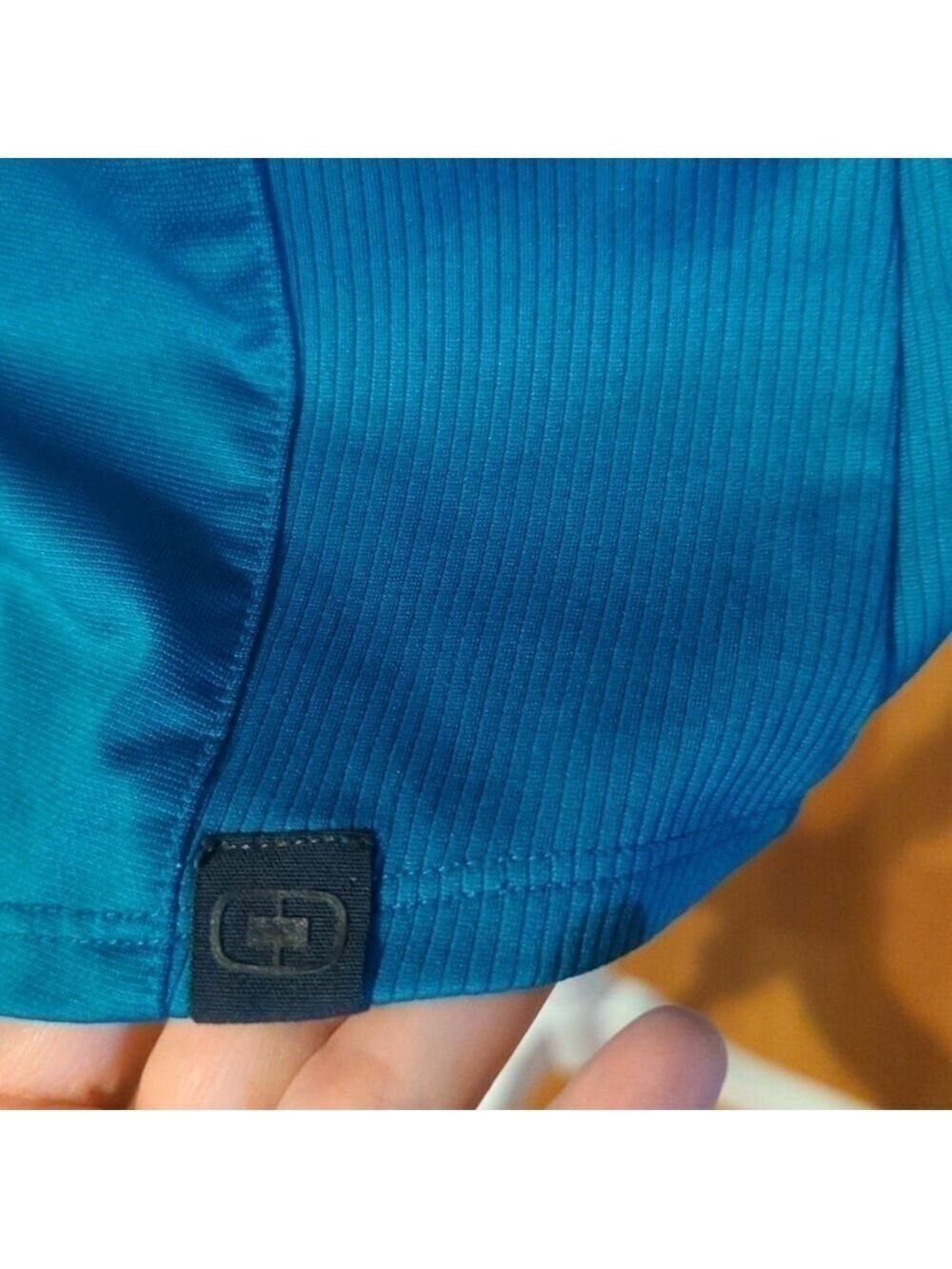 OGIO Polo Shirt Ladies Large Teal V-Neck - Picture 4 of 13
